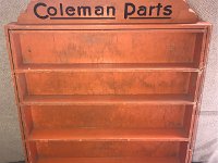 Coleman Parts Cabinet