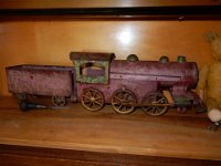 Early Metal Toy Train, fairly large