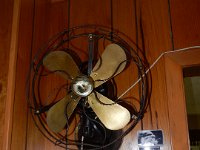 Brass Blade Fan - can be used as a table fan or wall mounted