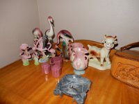 Hull & Rosemeade Pottery, Flamingo Figurines
