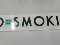 23 - NO SMOKING, SSP, 5.5" X 36"