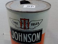 45 - JOHNSON MOTOR OIL QUART TIN