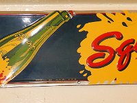 85 - SQUIRT TIN SIGN, 7' X 17"