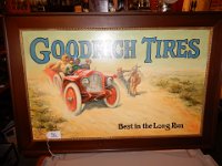 96 - GOODRICH TIRES PAINTING BY JOHN BECK