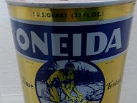 118 - ONEIDA 1 QUART OIL CAN