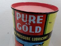120 - PURE AS GOLD (PEP BOYS) GREASE TIN