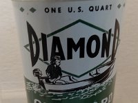 121 - DIAMOND OUTBOARD MOTOR OIL, QUART
