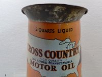 128 - CROSS COUNTRY MOTOR OIL PITCHER