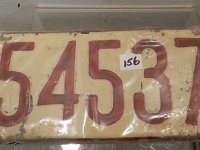 156 - 1918 ND LICENSE PLATE