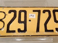 192 - 1947 ND LICENSE PLATE