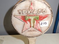 210 - TEXACO CAST IRON DOOR STOP - PROBABLY NOT OLD