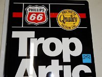 242 - PHILLIPS 66 TROP ARTIC FLANGED SIGN, DATED 1993, 19" X 23"