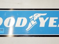 244 - GOODYEAR DST SIGN, 12" X 48"