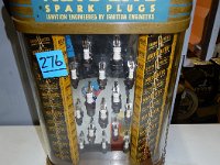 276 - AUTOLITE SPARK PLUG CABINET WITH SOME NOSE AND BOOKLET