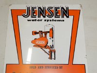 289 - JENSEN WATER SYSTEMS SST SIGN, 11' X 14'