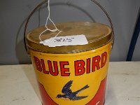 315 - BLUE BIRD COFFEE PAIL