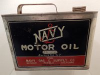 329 - NAVY MOTOR OIL 2-QUART TIN