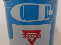 338 - CONOCO OUTBOARD OIL QUART TIN