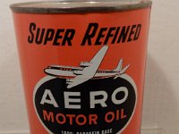 339 - AERO MOTOR OIL QUART TIN