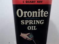 347 - ORONITE SPRING OIL TIN