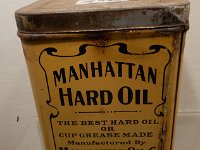 348 - MANHATTAN HARD OIL TIN