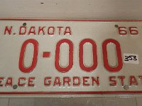 353 - 1966 ND SAMPLE PLATE