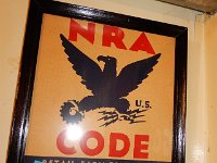 403 - 1934 NRA POSTER, 11" X 14"