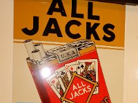 404 - ALL JACKS CIGARETTES SST SIGN, 10" X 14"