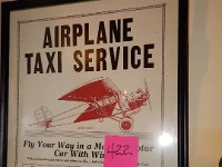 422 - ROBERTS AIR TAXI SERVICE, BISMARCK FRAMED PAPER POSTER
