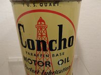 488 - CONCHO MOTOR OIL QUART TIN