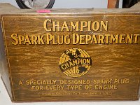 544 - CHAMPION SPARK PLUG CABINET