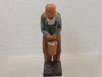 57 - OLE THE HERMIT WOOD CARVING