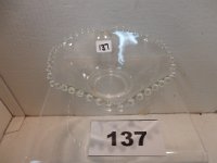 137 - CANDLEWICK ETCHED BOWL