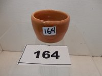 164 - UND SMALL BOWL/VASE, SIGNED PPF 27