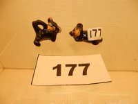 177 - ROSEMEADE COMICAL BEAR CUB FIGURINES