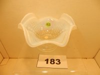 185 - OPALESCENT FLUTED BOWL