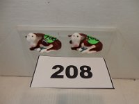 208 - MESSER HEREFORD CALF SHAKERS