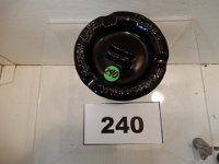 240 - DICKOTA ASHTRAY ADVERTISING LUZON CAFE, WILLISTON'S FINEST