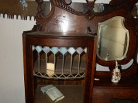 Leaded/Stained Glass in Door of China Hutch
