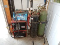 Century Arc Weleder and Acetylene Tank Outfit