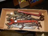 192) GROUP OF IMPLEMENT WRENCHES (SOME MOLINE PLOW CO.)
