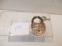 199) SIMMONS WIRELESS LOCK