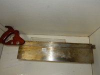 80) KEEN KUTTER ADJUSTABLE AND REVERSABLE PANEL SAW