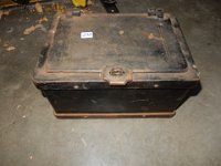 235) CAST IRON STRONG BOX