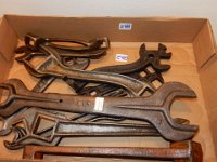 248) GROUP OF 8 IMPLEMENT WRENCHES