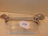 294) 10" DOUBLE ENDED CRESENT WRENCH