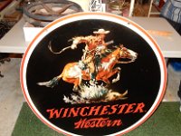 300) 38" WINCHESTER WESTERN DSP SIGN