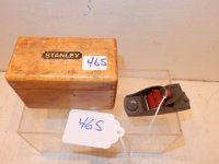 465) STANLEY THUMB PLANE IN ORIGINAL WOOD BOX