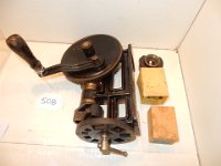 508) STANLEY NO. 77 DOWEL CUTTER AND ROD MACHINE W/ EXTRA CUTTERS