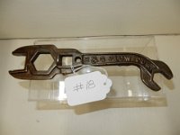 18)  B&G PLOW IMPLEMENT WRENCH